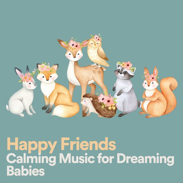 Happy Friends Calming Music for Dreaming Babies - Bedtime Lullabies