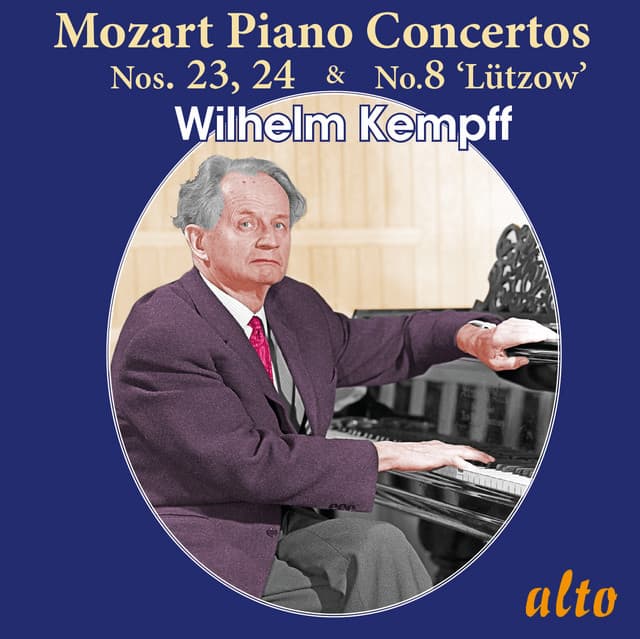 Mozart Piano Concertos 23, 24, & No.8 'Lützow' - Wolfgang Amadeus Mozart