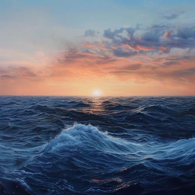 Serene Binaural Ocean for Mindfulness Meditation - Meditation