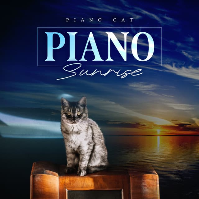 Piano Sunrise - Piano Cat