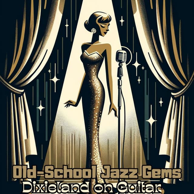 Old-School Jazz Gems: Positive Dixieland on Guitar Music, Fresh Portion of Happy Vibes - Jazz Instrumental Music Academy