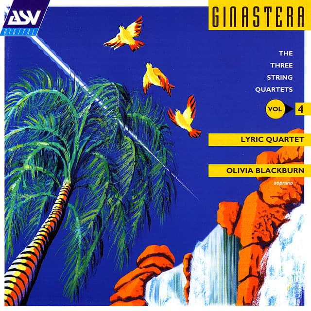 Ginastera: The 3 String Quartets - Alberto Ginastera