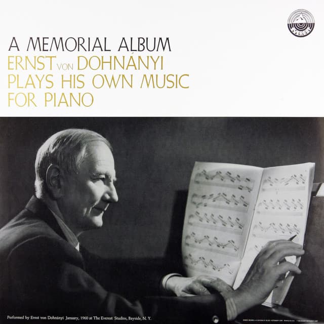 A Memorial Album: Ernst von Dohnányi Plays His Own Music for Piano - Johann Strauss II