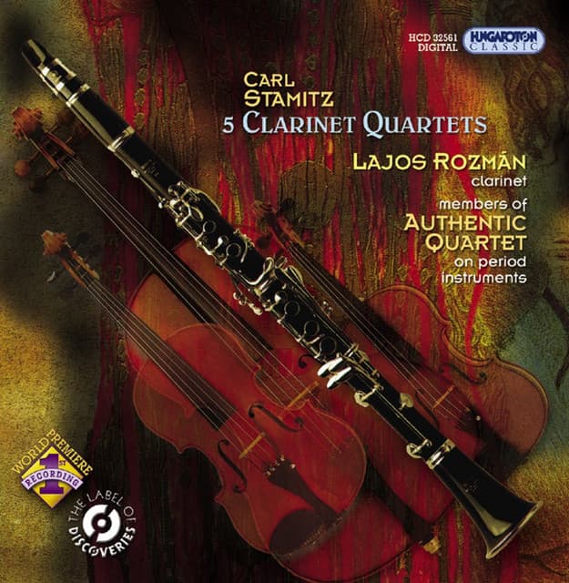 Stamitz, C.: Clarinet Quartets, Opp. 14, 19 - Carl Stamitz