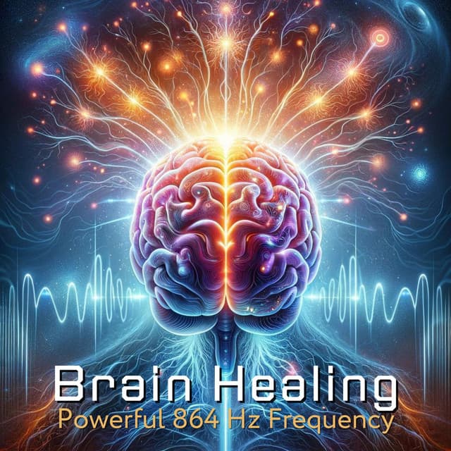 Brain Healing: Powerful 864 Hz Frequency - Brain Waves Music Academy