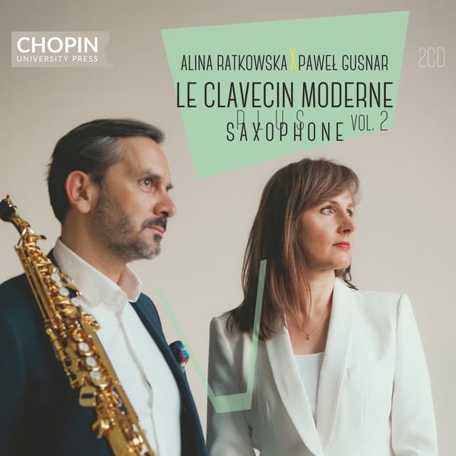 Le Clavecin Moderne plus Saxophone vol. 2 - Chopin University Press