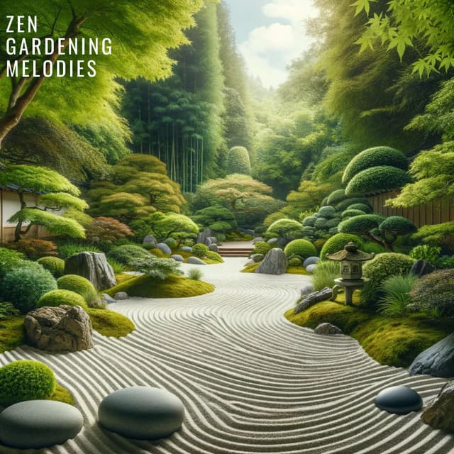 Zen Gardening Melodies: Music for Mindful Horticulture - Serenity Nature Sounds Academy