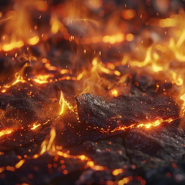 Gentle Fire Sounds for Restful Sleep - Sleep Frequencies