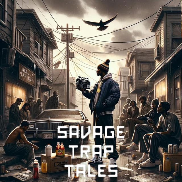 Savage Trap Tales: Hustle and Flow - Power Walking Music Club