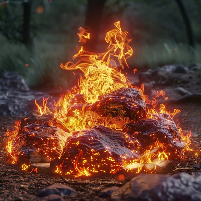 Binaural Fire Relaxation Tones - Binaural Moods