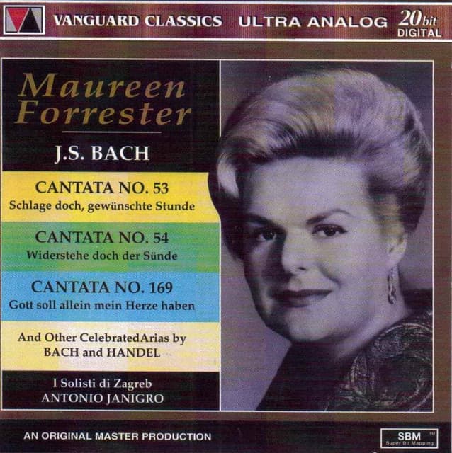 Maureen Forrester Sings Bach and Handel - Maureen Forrester