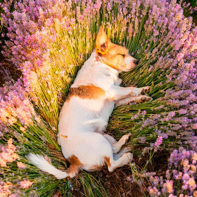 Vibraciones Diurnas Para Perros: Canciones Tranquilas Caninas - Latidos de soledad