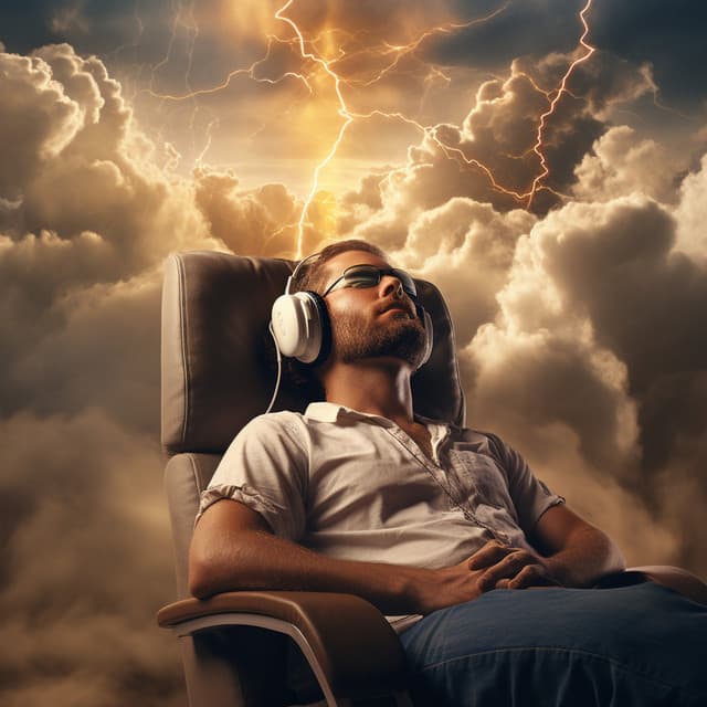 Thunder Relaxation: Soft Storm Echoes - Daily Calm