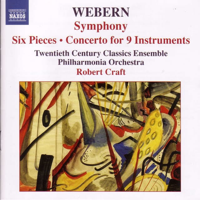 Webern, A.: Symphony / 6 Pieces, Op. 6 / Concerto - Anton Webern