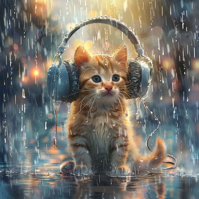 Feline Rain: Soothing Music for Cats - Sleepy Cat