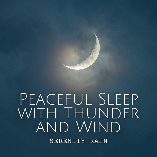 Serenity Rain: Peaceful Sleep with Thunder and Wind - The Rain Factory