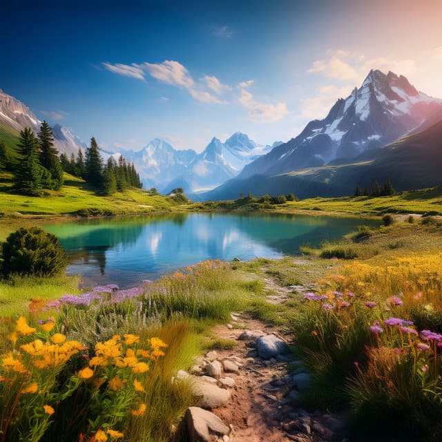 Lofi Beneath The Skylight Mind - Relaxing Green Piano