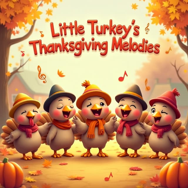Little Turkeys’ Thanksgiving Melodies - Kids