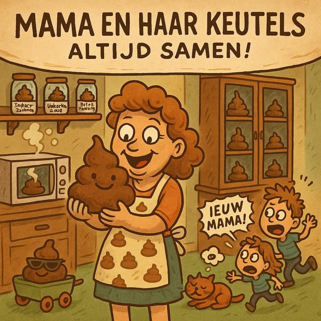 Mama en haar keutels! | Grappige vieze liedjes - De Tekentovenaar