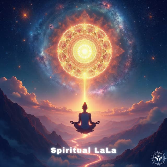 Floating in Cosmic Stillness on a Journey Beyond Time - Spiritual Moment