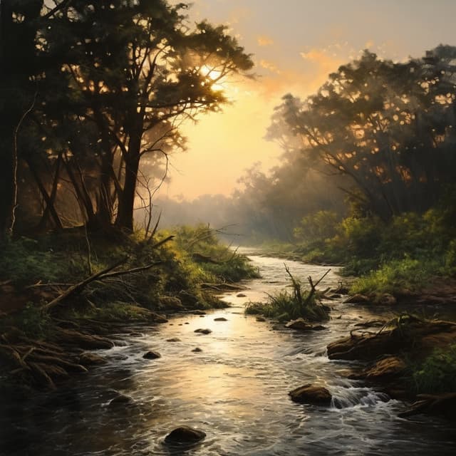 Canciones De Cuna Tranquilas: Sueños De Agua Del Río - Proyección astral