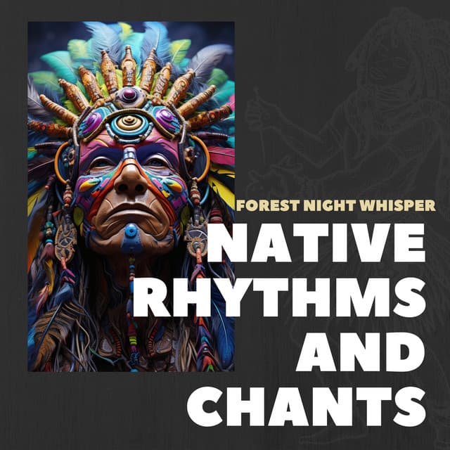 Forest Night Whisper: Native Chants in the Darkness - Native Rhythms and Chants