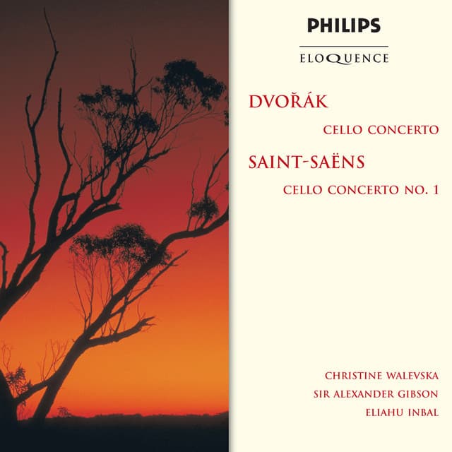Dvorak: Cello Concerto / Saint-Saëns: Cello Concerto No.1 - Christine Walevska