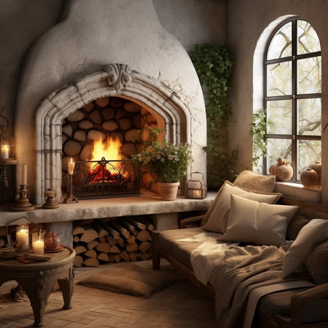 Melodías Tranquilas Junto Al Fuego: Música Para Calmar El Alma - Bosque Ocupado