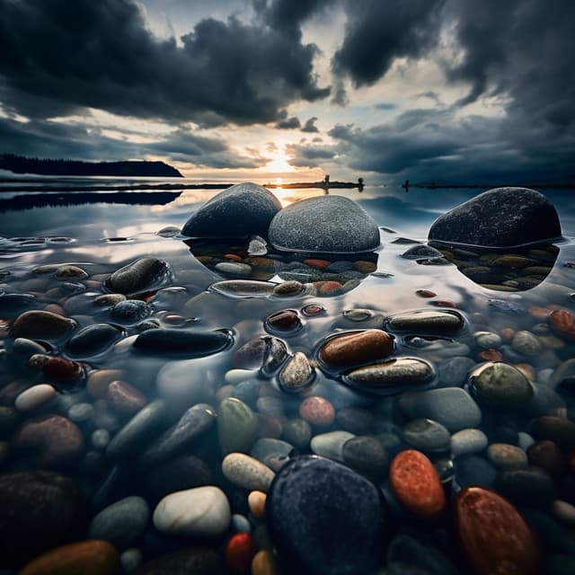 Soothing Rain Raindrops Rhythms: Melodic Showers - 432 Hz Frequencies