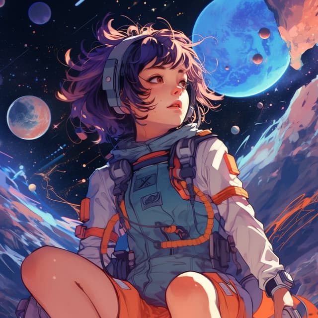 MoOn Views WitH LoFi - Chill on Moon