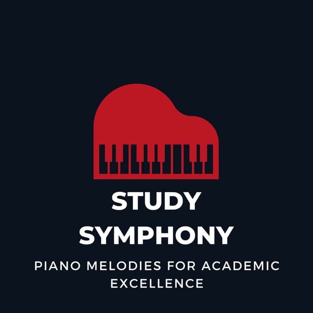 Study Symphony: Piano Melodies for Academic Excellence - Romantic Piano for Reading