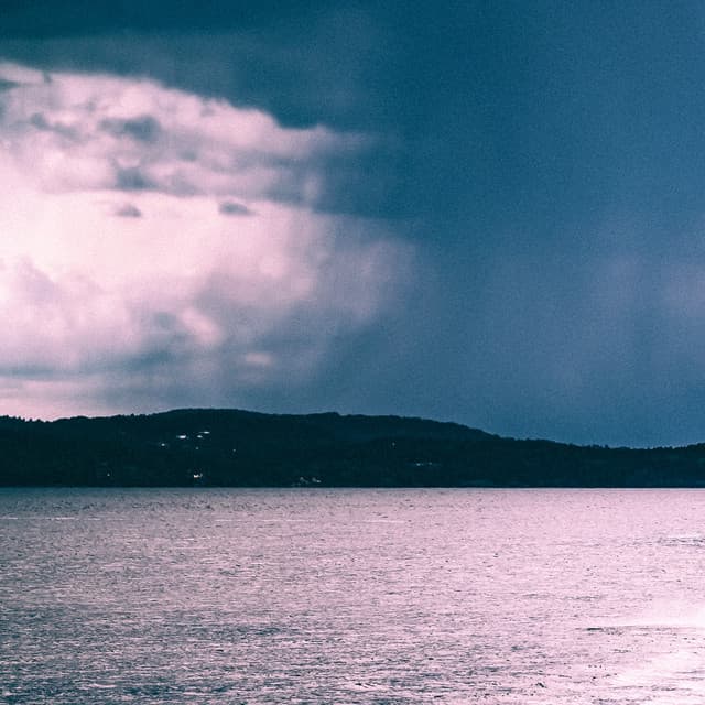 52 Ambient Rains: On a Distant Lake - Meditation Rain Sounds