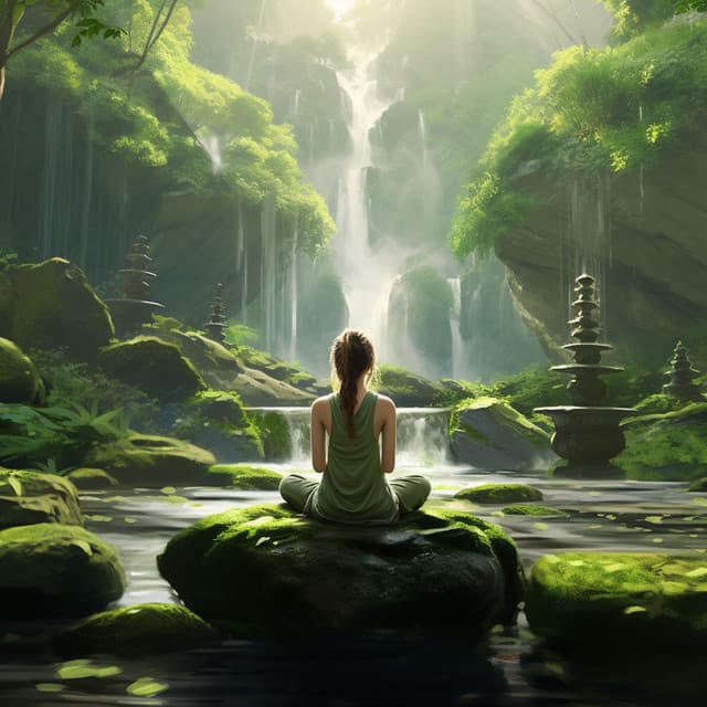 Melodic Rainfall: Serene Music Escape - Divine Perks Nature Music