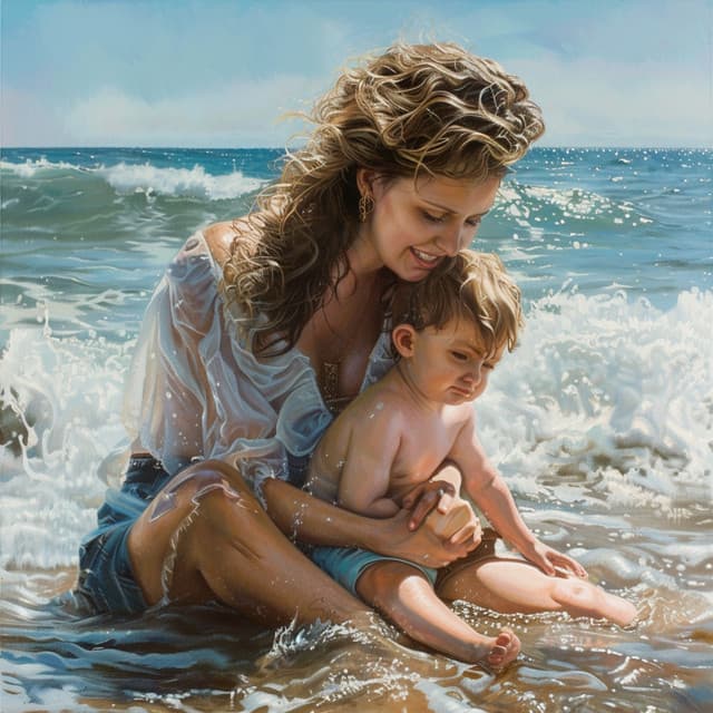 Melodías Marinas: Sonidos Oceánicos Para Bebé - Música para amamantar