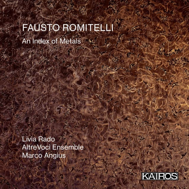 Fausto Romitelli: An Index of Metals - Fausto Romitelli