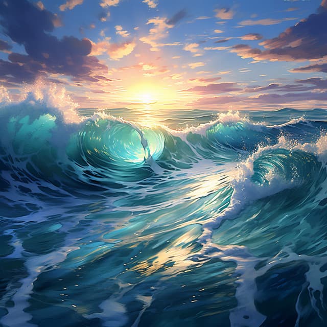 Ocean Study Session: Meditation's Serene Soundscapes - 432Hz Destroy Unconcsious Blockages