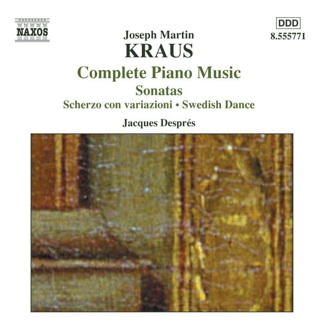Kraus: Piano Music - Joseph Martin Kraus