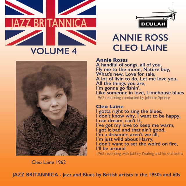 Jazz Britannica, Vol. 4: Annie Ross / Cleo Laine - Annie Ross