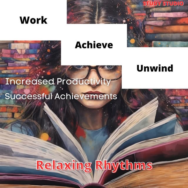 Work, Achieve, Unwind - Increased Productivity, Successful Achievements, Relaxing Rhythms - Study Studio
