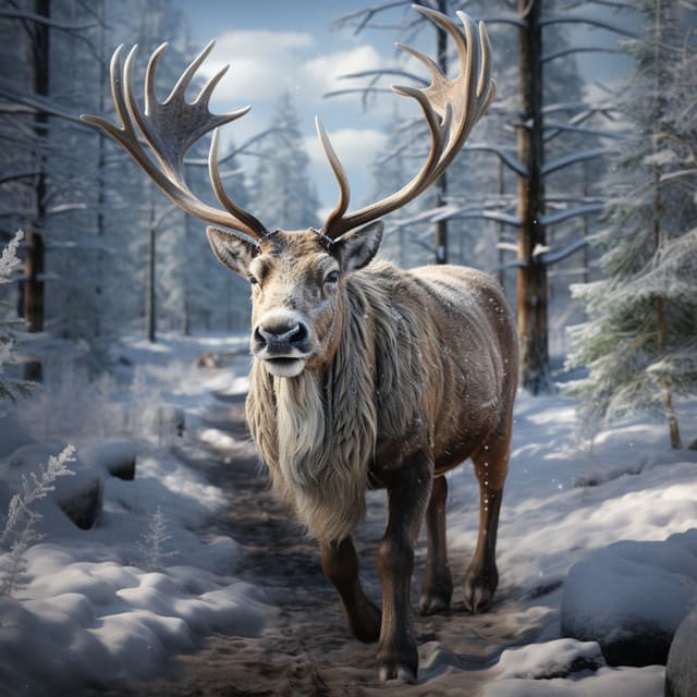 The Frolicking Christmas Deers - Last Christmas Stars