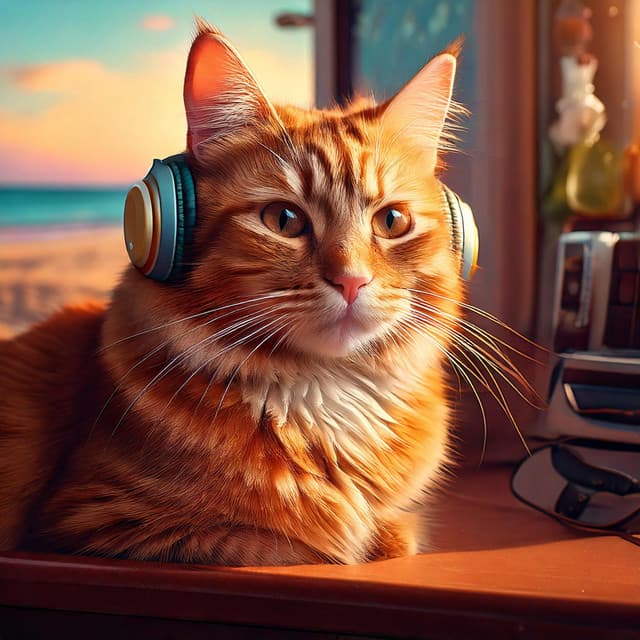 Feline Frequencies Lofi: Cats' Soothing Tunes - Lofi Sadness
