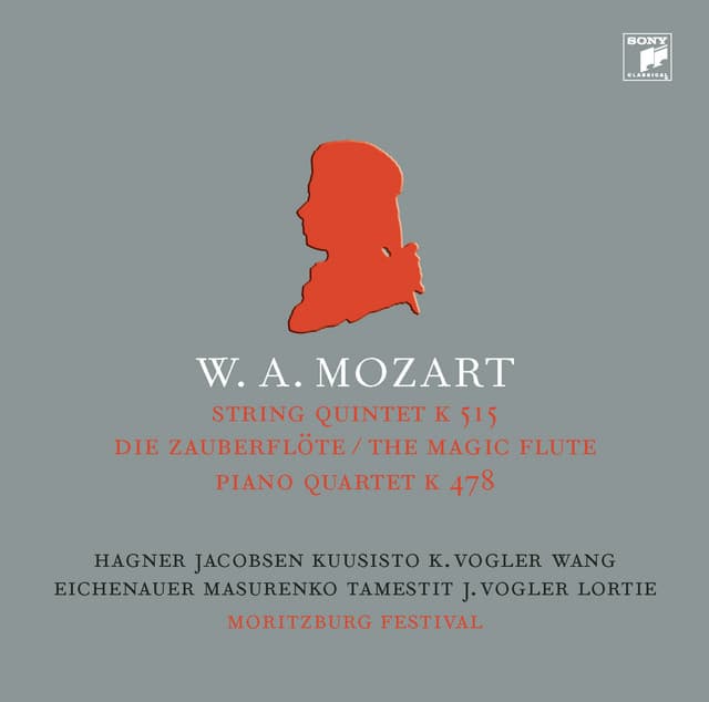 Quartet K.478 Quintet K.515/The Magic Flute - Wolfgang Amadeus Mozart