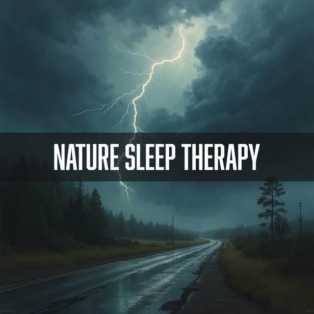 Midnight Storms: Calming Thunder and Rain for Sleep - Nature Sleep Therapy