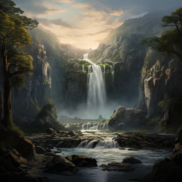 Ondas Theta Del Río: Música Meditativa Para La Calma Interior - Enfoque de ritmos binaurales