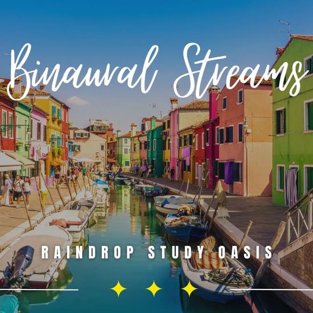 Meditative Raindrop Study: Binaural Learning Harmony - Meditation Music therapy