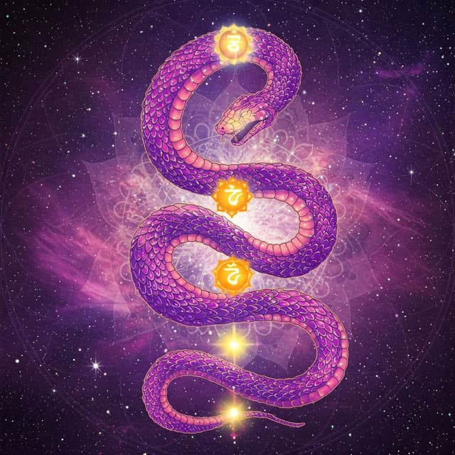 Serpiente Cósmica: Energía Kundalini para la Evolución Espiritual - Mundo de La Música de Yoga