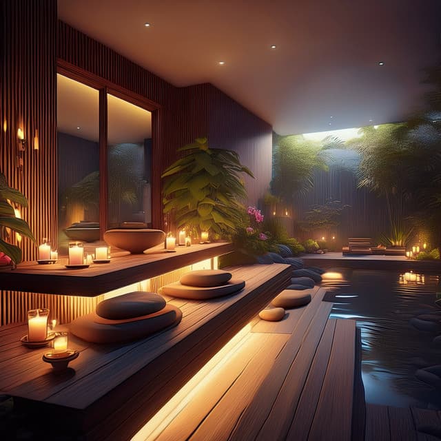 Melodías De Spa Lofi: Flujo Instrumental Suave - Terapia estereofónica