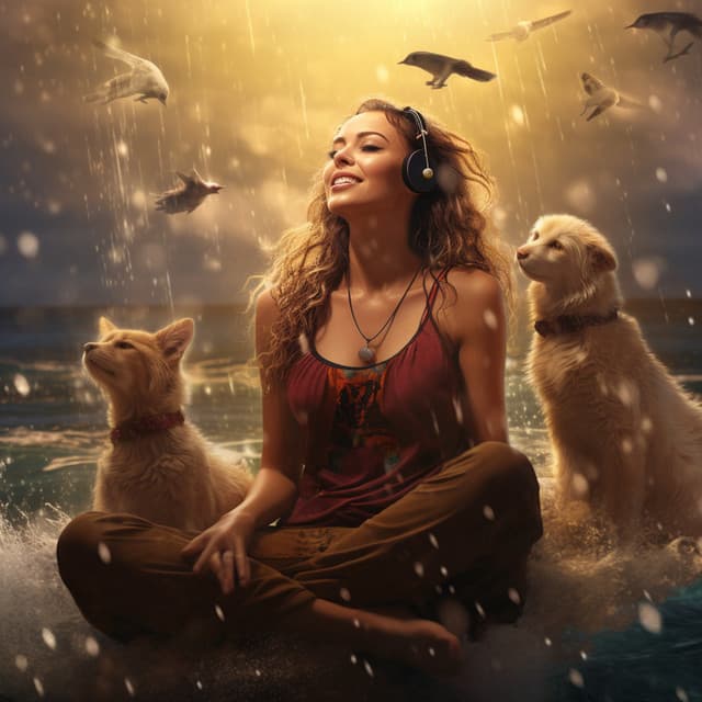 Seaside Music for Oceanic Paws: Serenading Man's Best Friend - Healing Music Collective