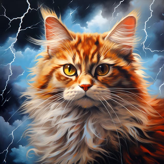Thunder's Cat Anthem: Madrigal of Purring Delight - Nature Sound Designer