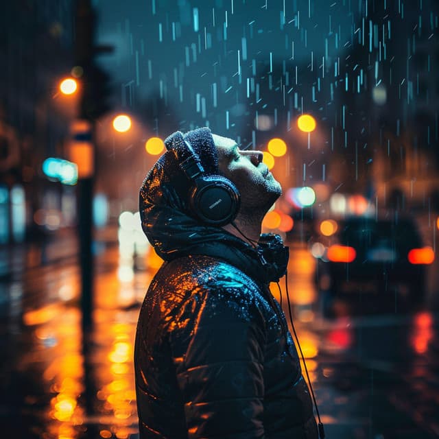 Binaural Rain: Cognitive Focus Soundscape - Dark Focus